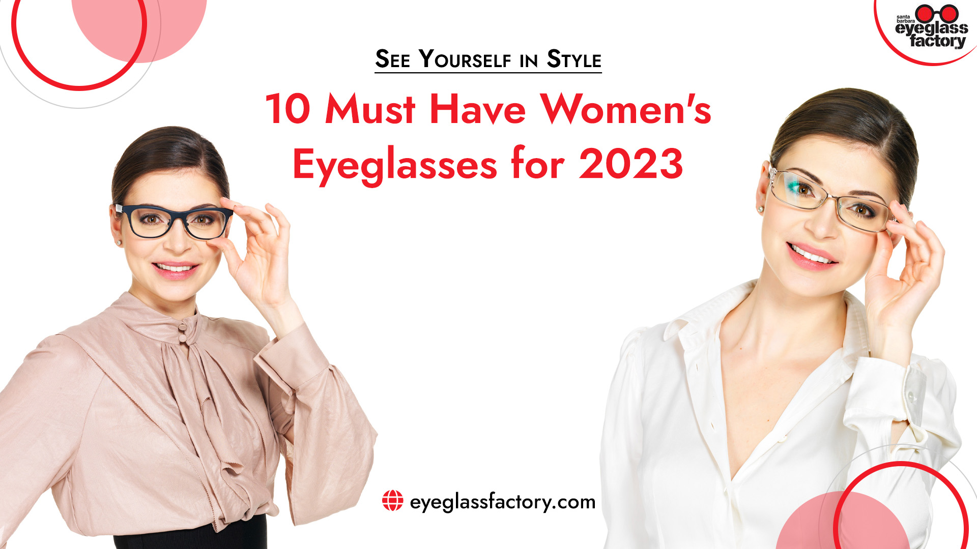 10 Must-Have Women's Eyeglasses for 2023