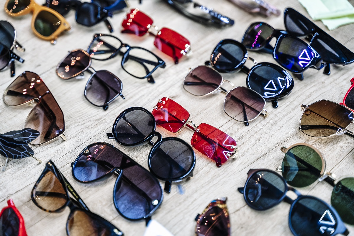 various types of sunglasses