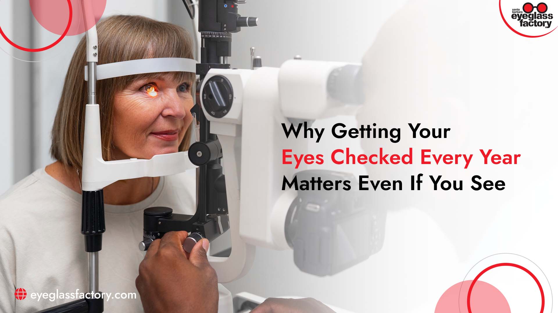 Why Annual Eye Exams Matter Why Annual Eye Exams Matter Even with Perfect Vision