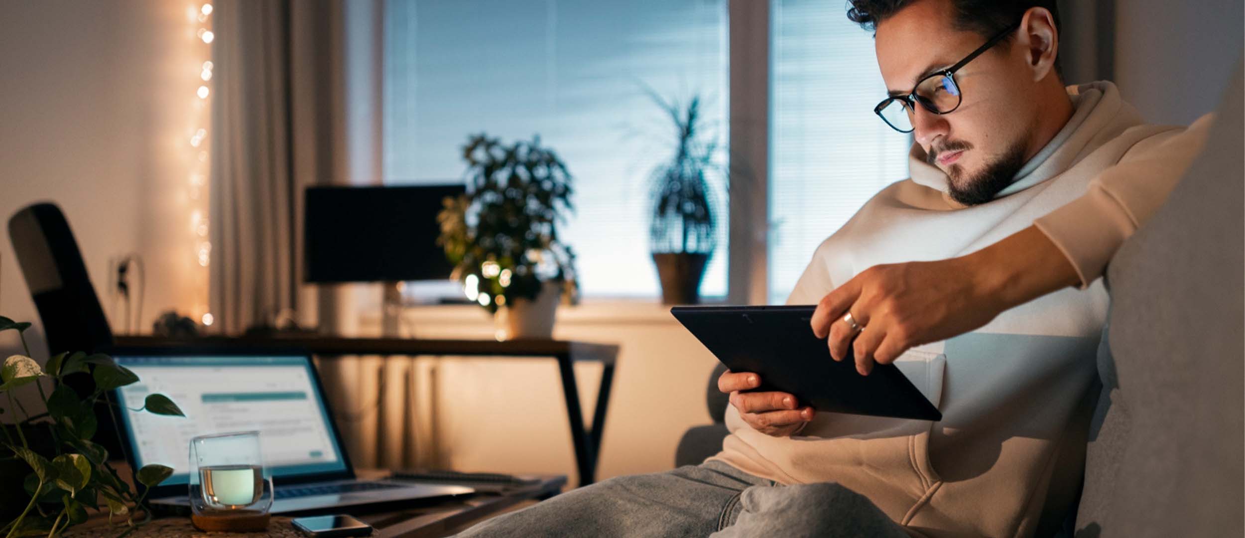 Using device in night