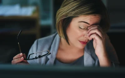 The Silent Impact of Stress and Sleep on Your Eyesight